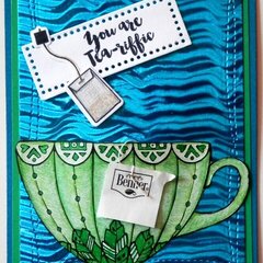 You are Tea-riffic Thank You Card