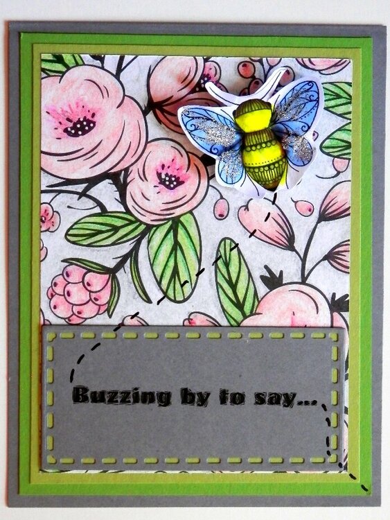 Bee Thank You Card