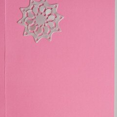 Pretty in Pink Thank You Card inside