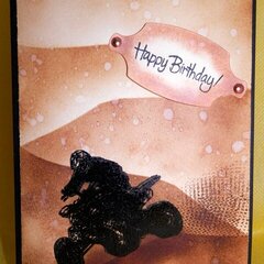 ATV Birthday Card