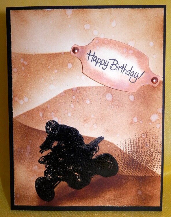 ATV Birthday Card