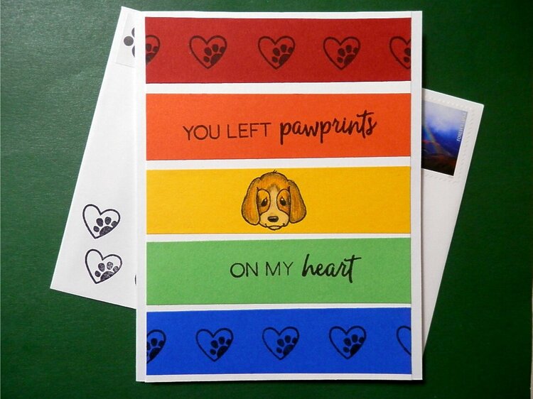 Dog Sympathy Card