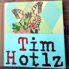 Tim Holtz Tribute Flip Book