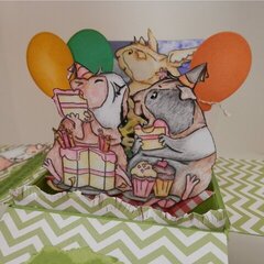 Guinea Pig Birthday Card