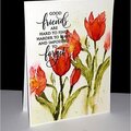 Good Friends + Flowers Autumn Colors Card