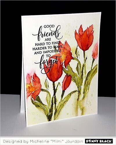 Good Friends + Flowers Autumn Colors Card