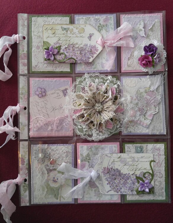Stamperia Lilac flowers for Elizabeth P- June &#039;18