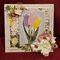 A spring card made with Bo Bunny Cottontail paper