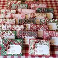 Christmas box envelope gifts for coworkers