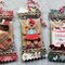 Christmas candy wrapper charm ornaments