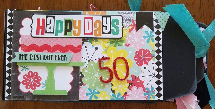 50s Themed 50th Birthday Album