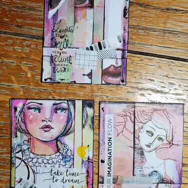 Collage ATCs