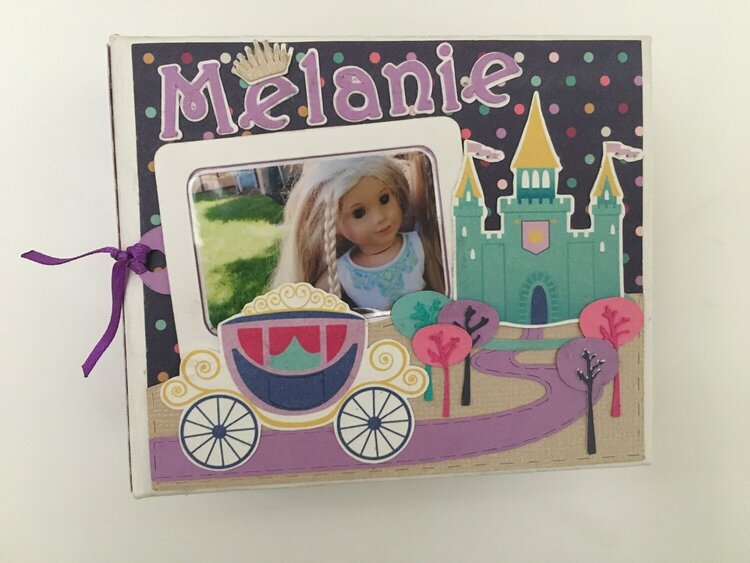 Matching Girl and Doll Scrapbooks