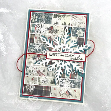 Snowflake Birthday Card