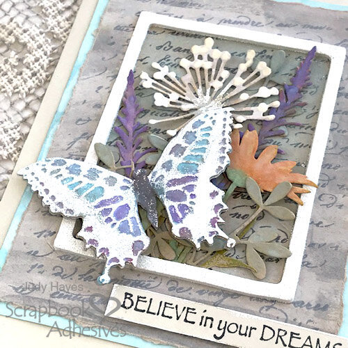 Framed Butterfly Card