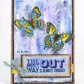 Butterfly Inspirational Card