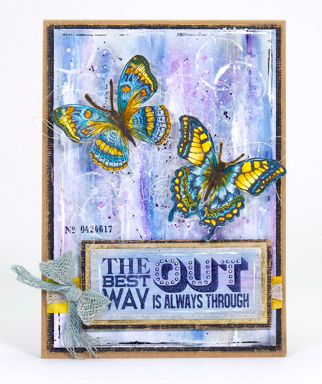Butterfly Inspirational Card