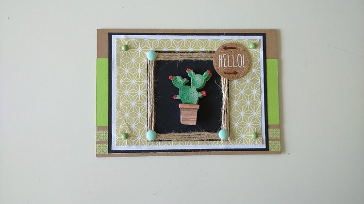 Carte cactus 4