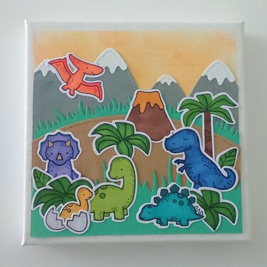 Cadre dinosaures
