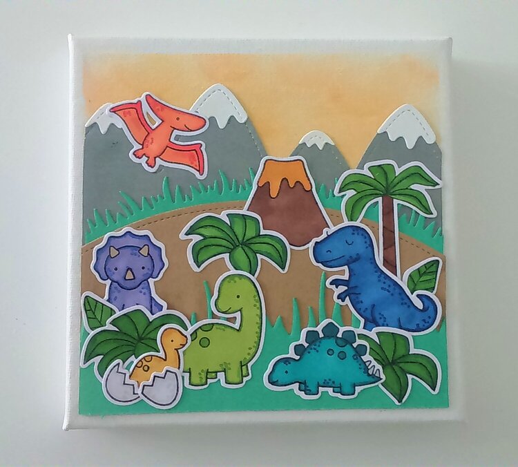 Cadre dinosaures