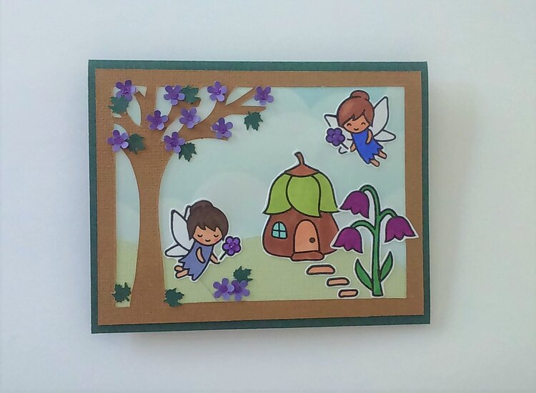 Carte fairy friends