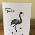 Hero Arts Fabulous Flamingo Card
