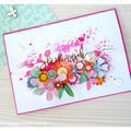 Watercolor Flower Card