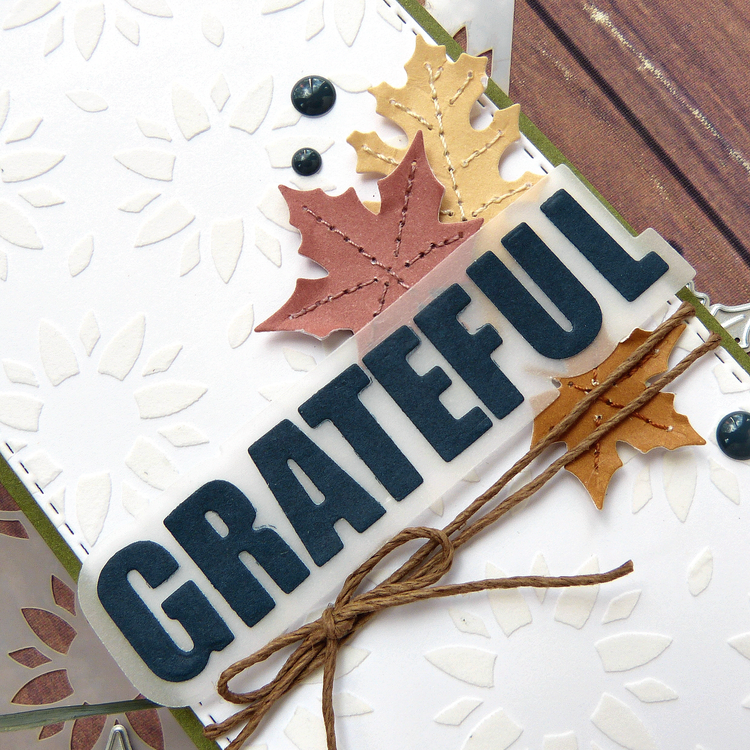 Grateful for Fall Card