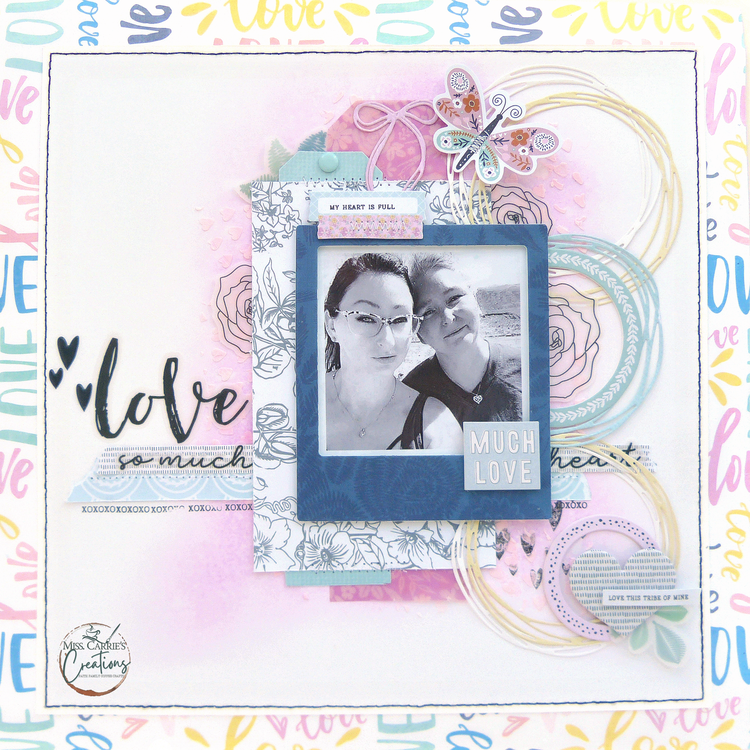 Mother-Daughter Love Layout