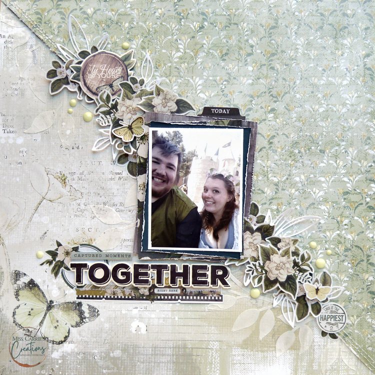 RenFest Scrapbook Page Project Idea