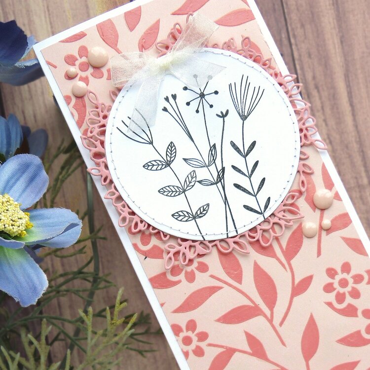 Soft Floral Congratulations Card