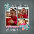 Lunch At Wendy's