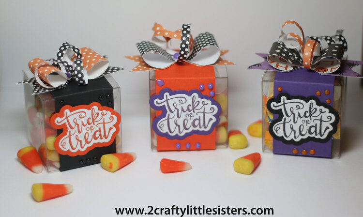 Sizzix Trick or Treat Clear Boxes