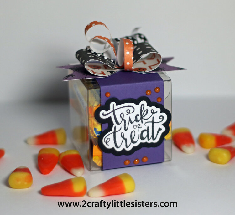 Sizzix Trick or Treat Clear Boxes