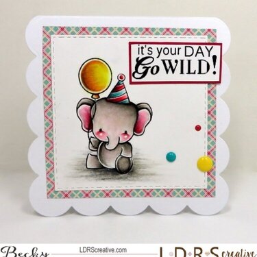 LDRS Creative Go Wild Designer Dies and Stamp Set