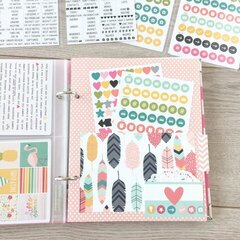 Sticker storage binder - divider 3