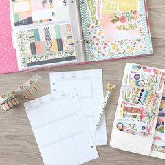 Sticker storage binder - take it with your planner to plan everywhere