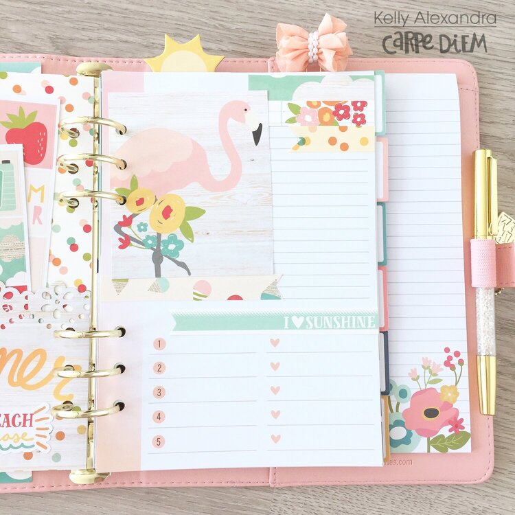 Planner extra page