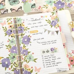 Planner spread decoration