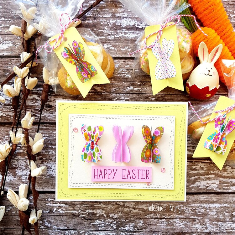 Easter card and tags
