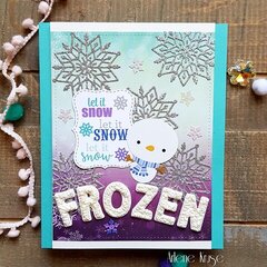 "Frozen" birthday card!!