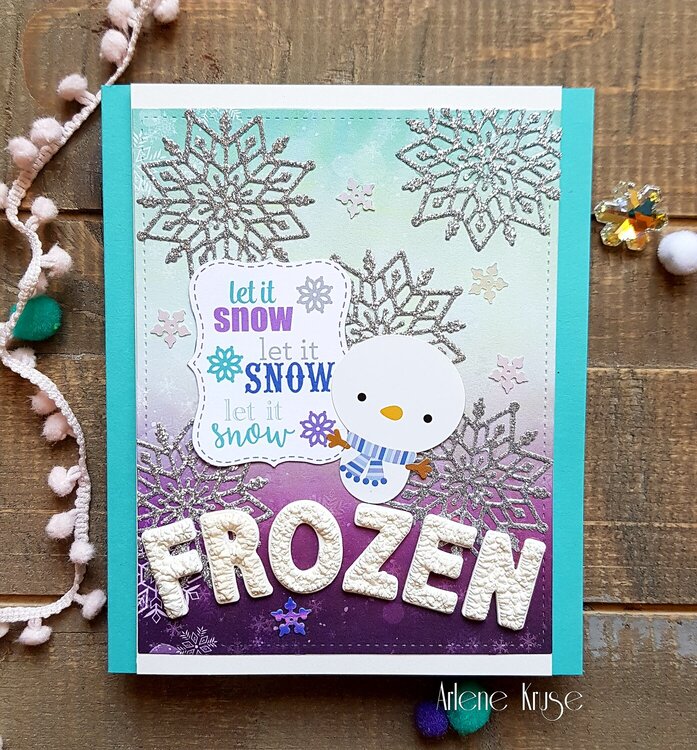 &quot;Frozen&quot; birthday card!!