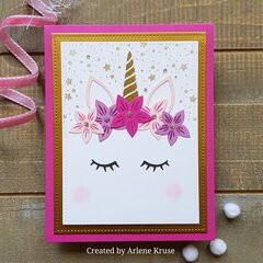 Unicorn card