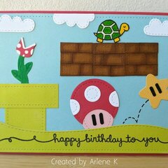 Mario Bros Card