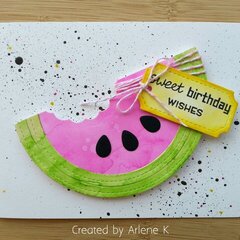 Watermelon Card