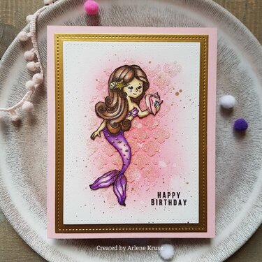 Mermaid card!!