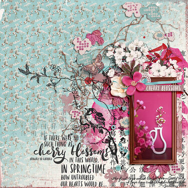  Cherry Blossoms Collection by A Whimsical Adventure
