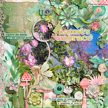 Nature&#039;s Wonderland by Heartstrings Scrap Art