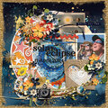 Solar Eclipse {from darkness into light} by Heartstrings Scrap Art