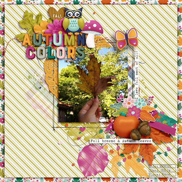 Autumn Colors  by Kristin Aagard Designs